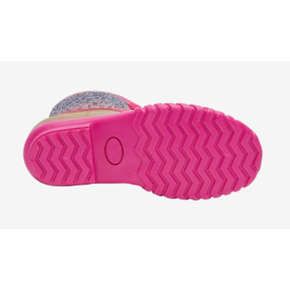 Big Girls  Ombre Glitter Duck Boot Size 2 NWT - Picture 4 of 7